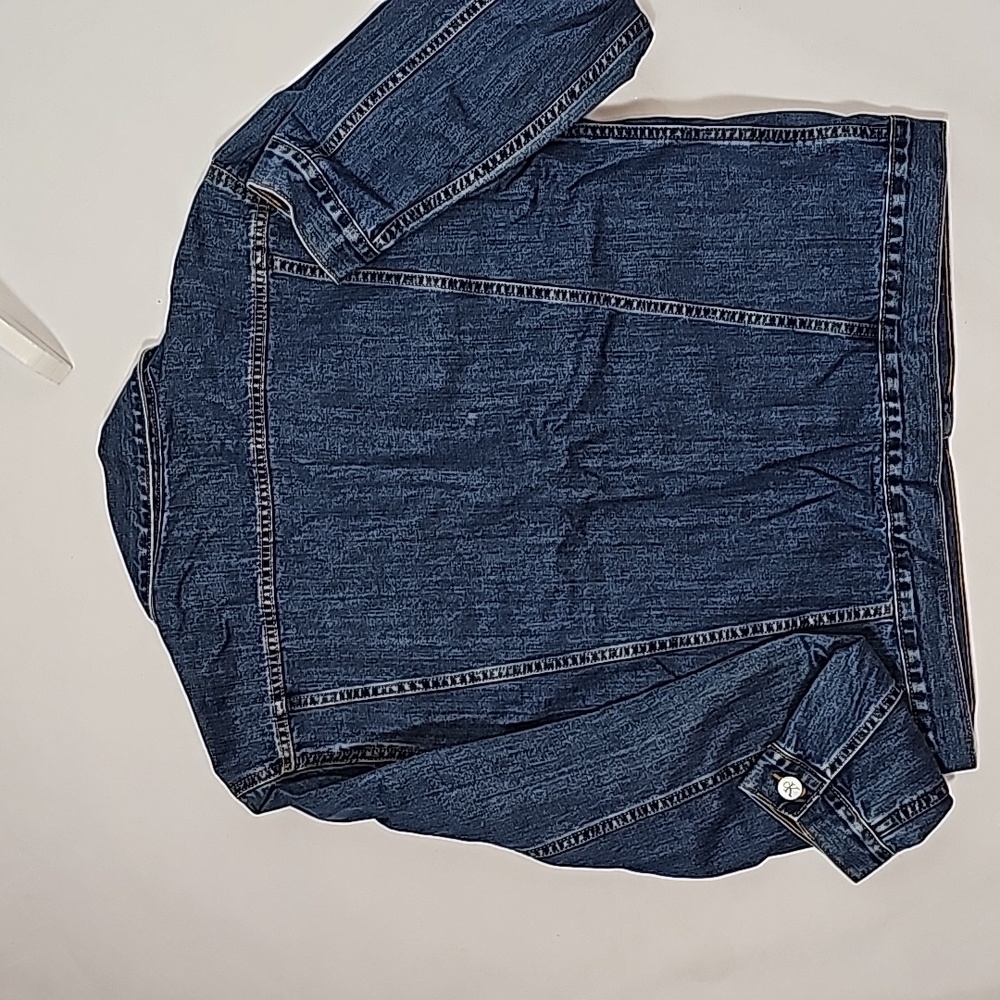 CALVIN KLEIN Denim Jacket size XL - Picture 4 of 6